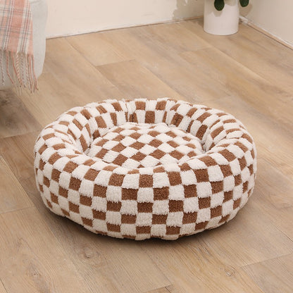Panier Douillet et Moelleux pour Animaux de Compagnie – Confortable, Lavable pour Chiens et Chats